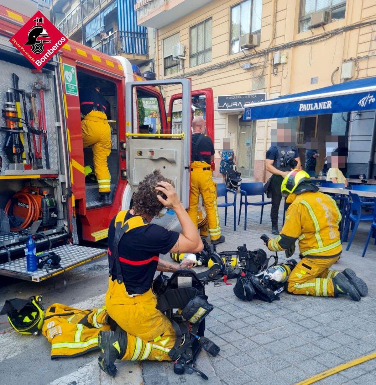 Sofocado un conato de incendio en un restaurante de La Vila Joiosa