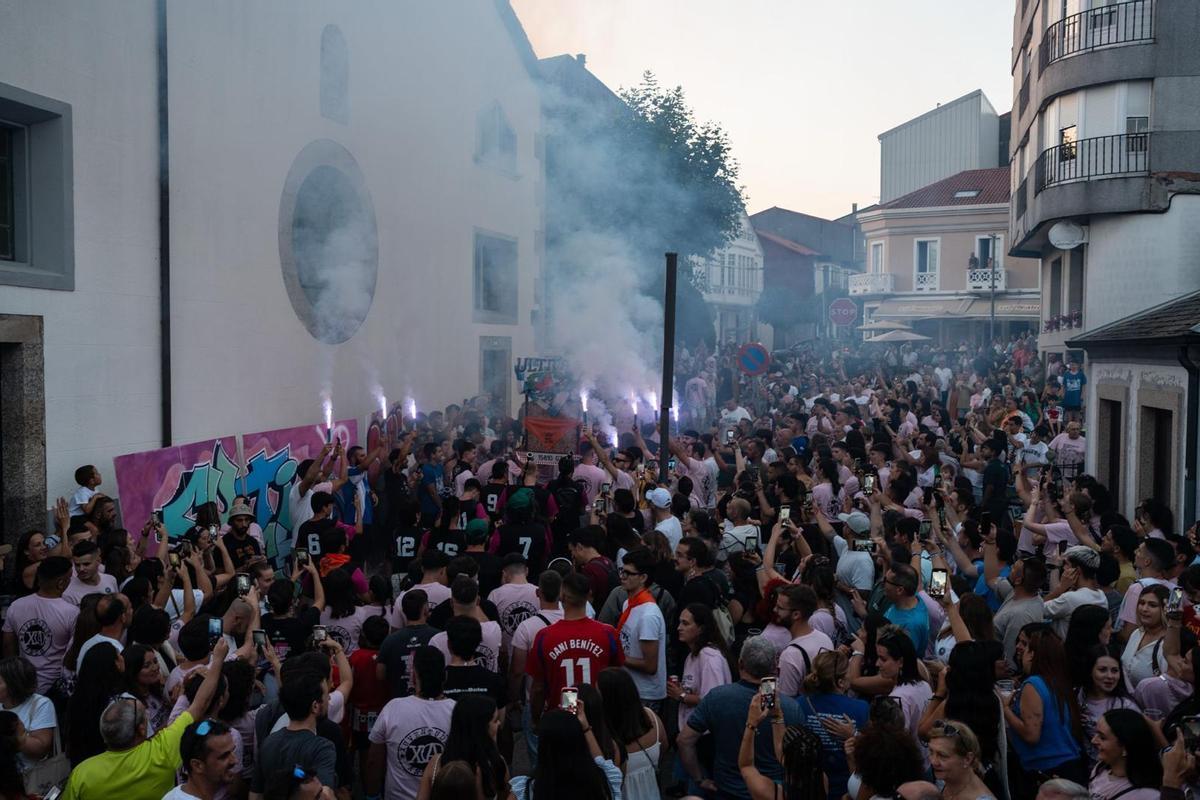 Asistentes á pasada edición da Festa dos Botes.