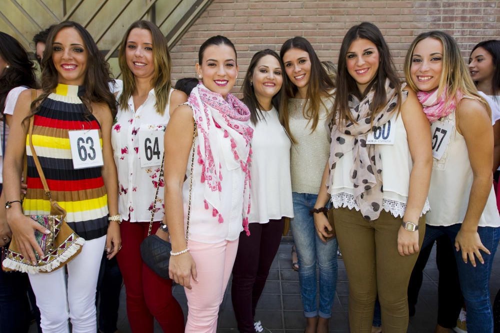 Prueba de candidatas a Fallera Mayor de Valencia 2017