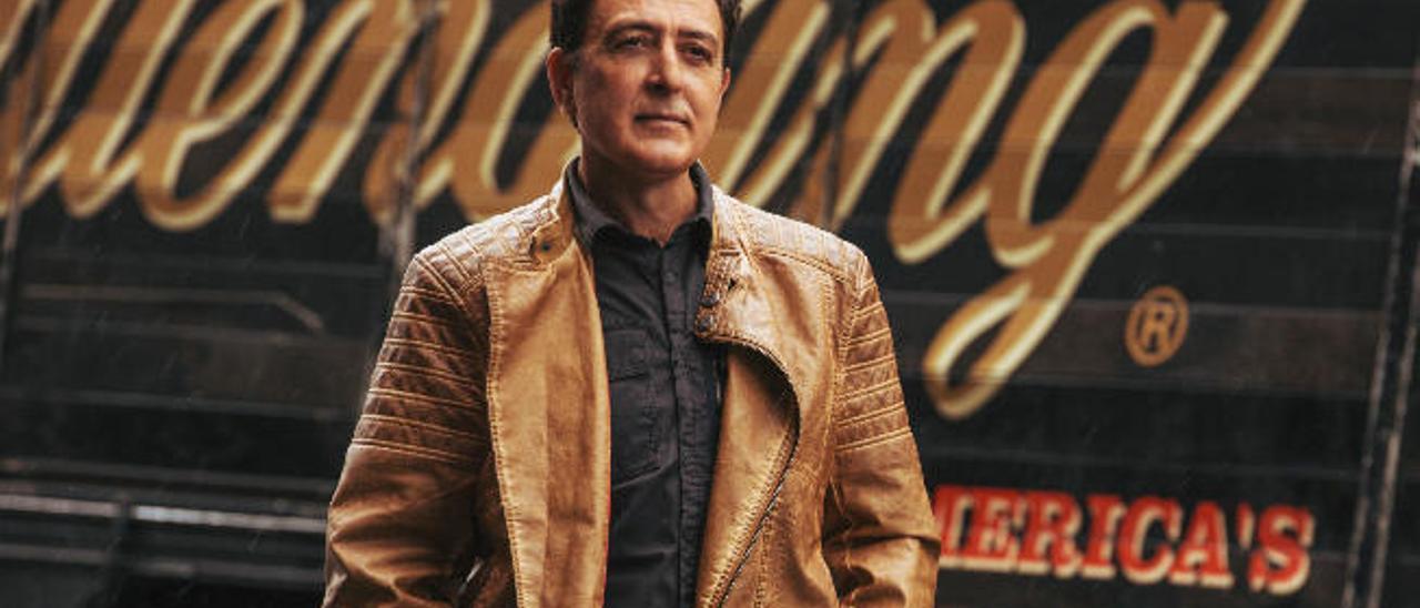 El cantante y compositor Manolo García, en una imagen promocional de su gira &#039;Todo es ahora&#039;.