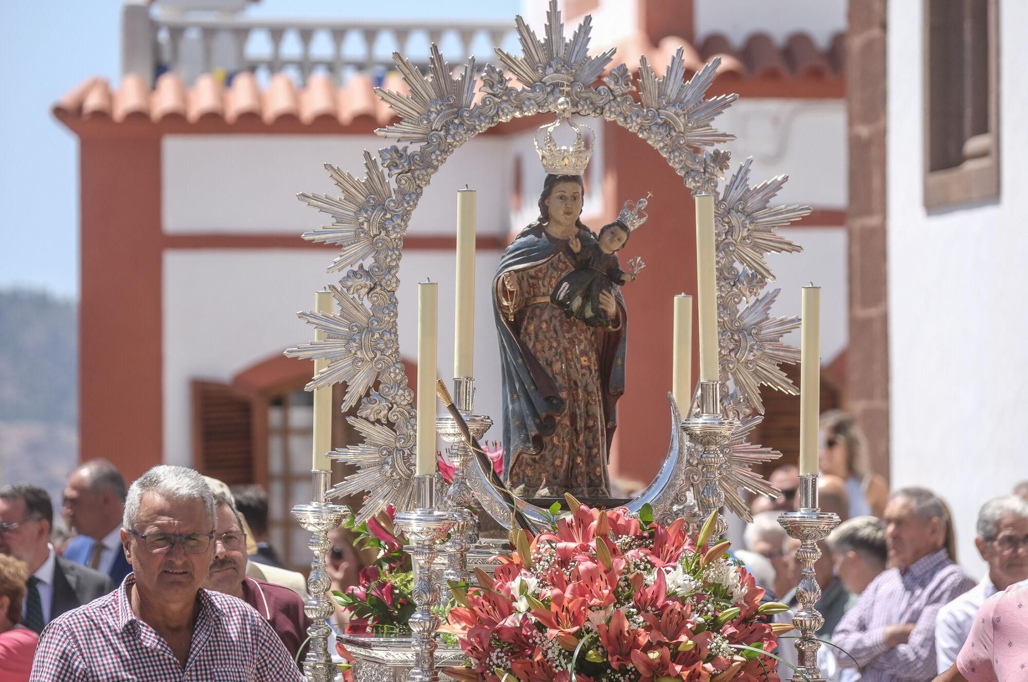 Procesión de la Virgen de La Cuevita, Artenara