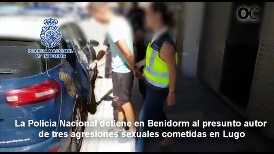 Detenido en Benidorm por tres agresiones sexuales en Lugo