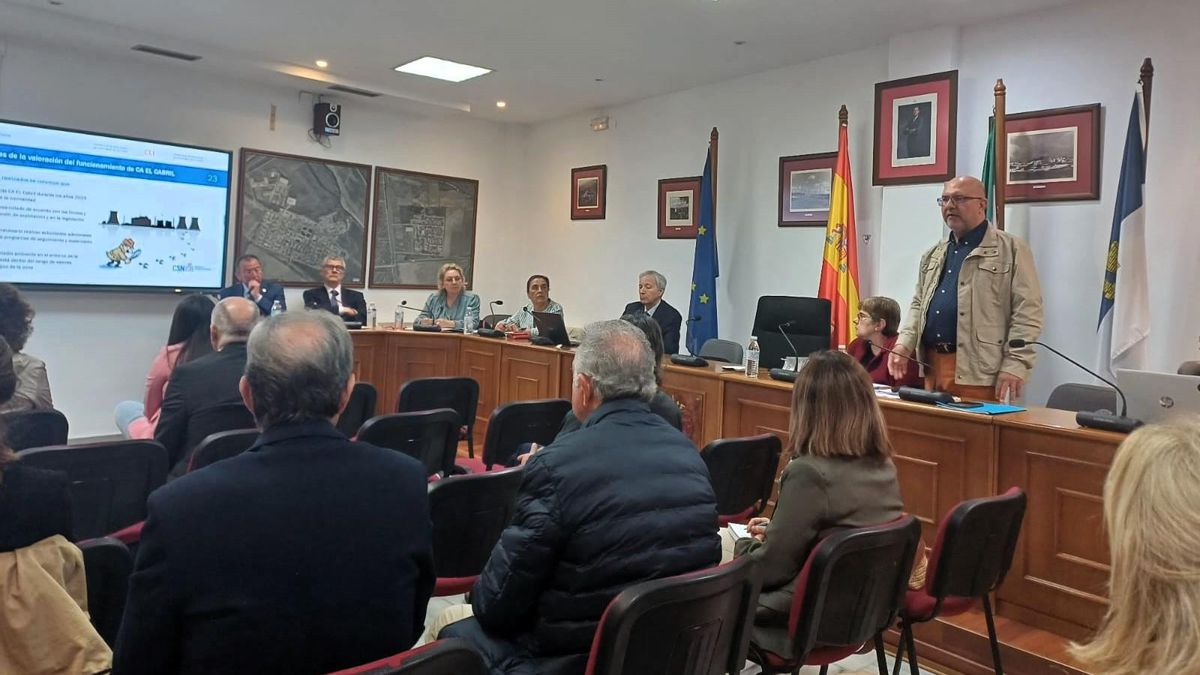 Participantes en el comité local de información de Hornachuelos.