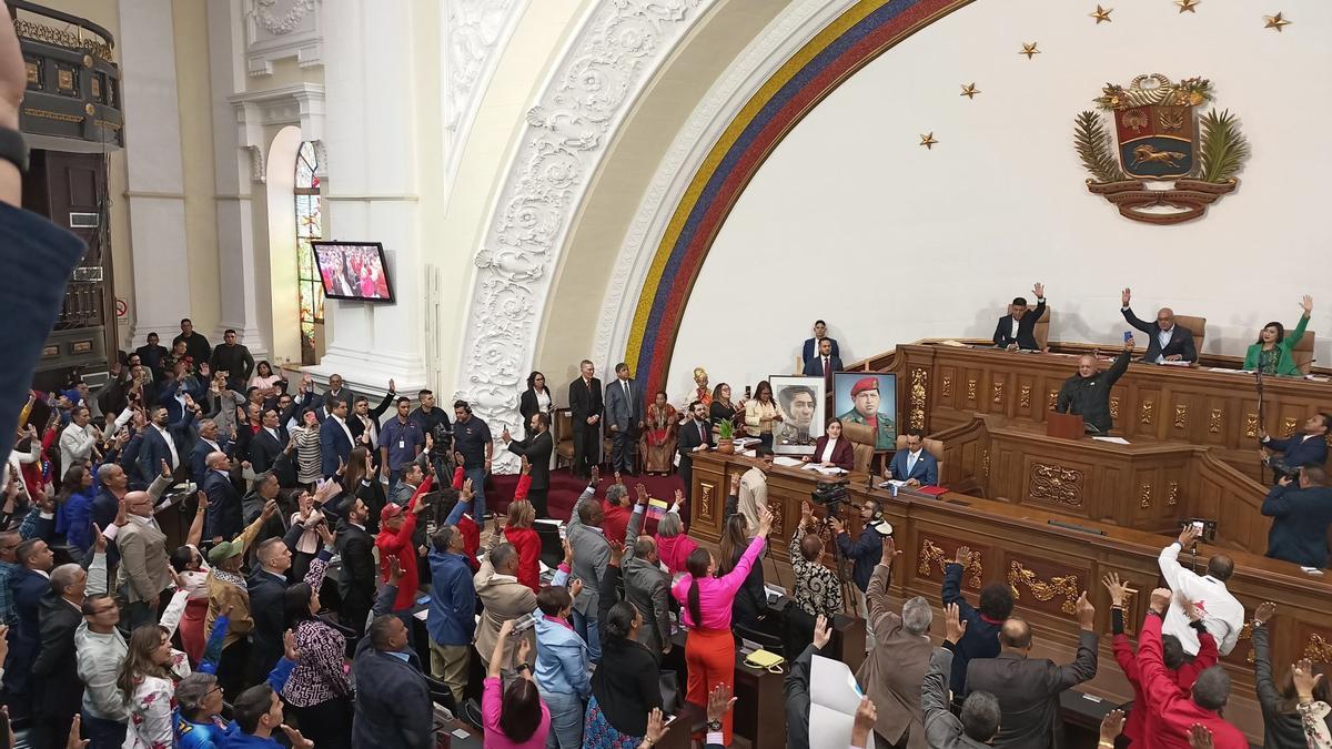 El Parlamento de Venezuela.