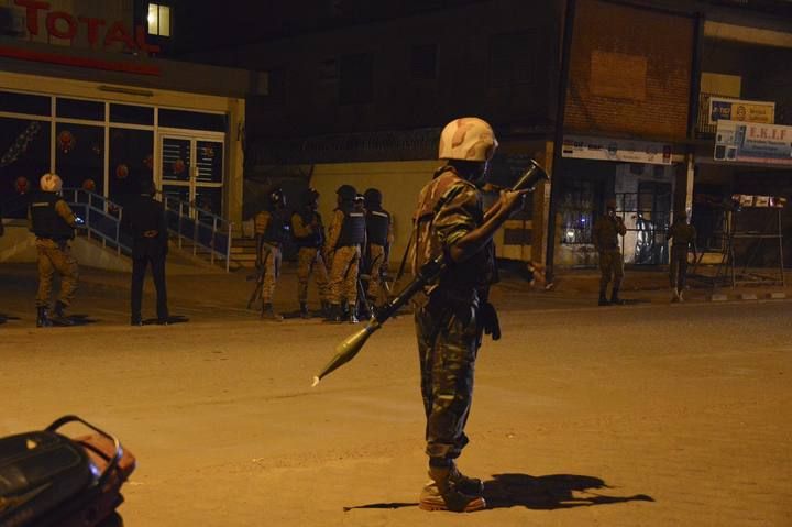 Toma de un hotel en Burkina Faso