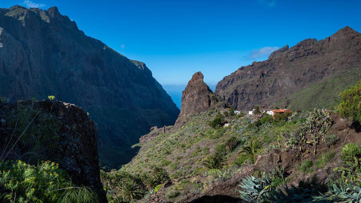 Panorámica de Masca, en Tenerife.