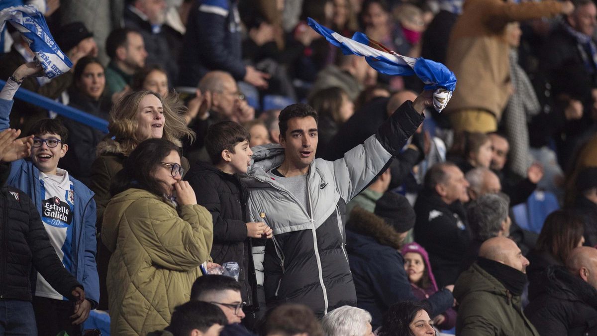 Afición del Deportivo en Riazor