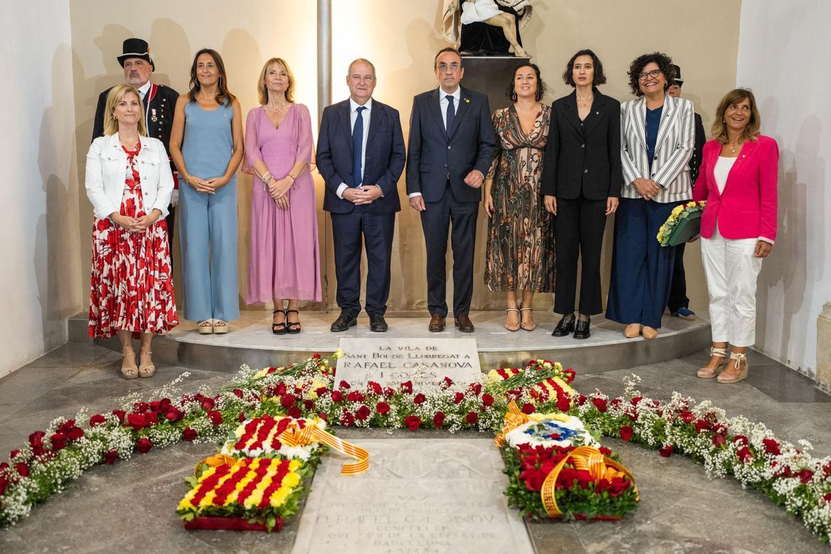 Moret evoca el espíritu “plural e integrador” de la Diada del 76 en la ...