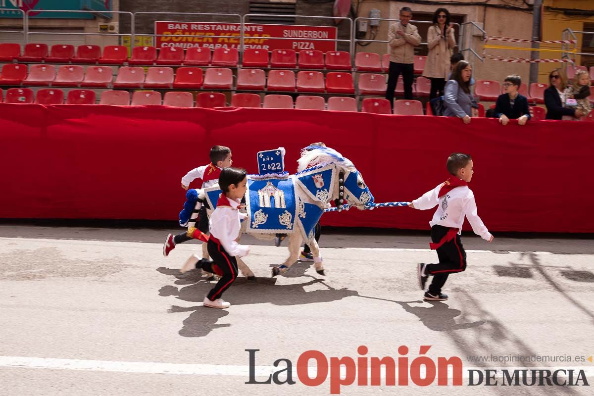 Desfile infantil en las Fiestas de Caravaca (Bando Caballos del Vino)