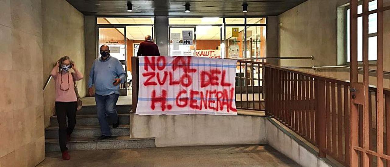 Los trabajadores se oponen al traslado al hospital General.