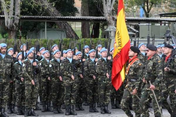 Despedida a las tropas cordobesas que parten a Líbano