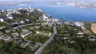 Así es la nueva urbanización que se proyecta en la villa de Castropol: 84 viviendas con vistas a la ría del Eo