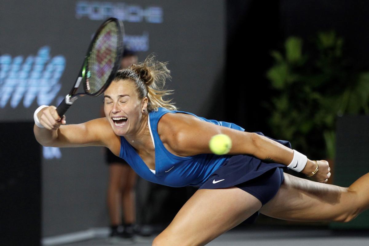 Aryna Sabalenka, número 2 en el ranking de la WTA