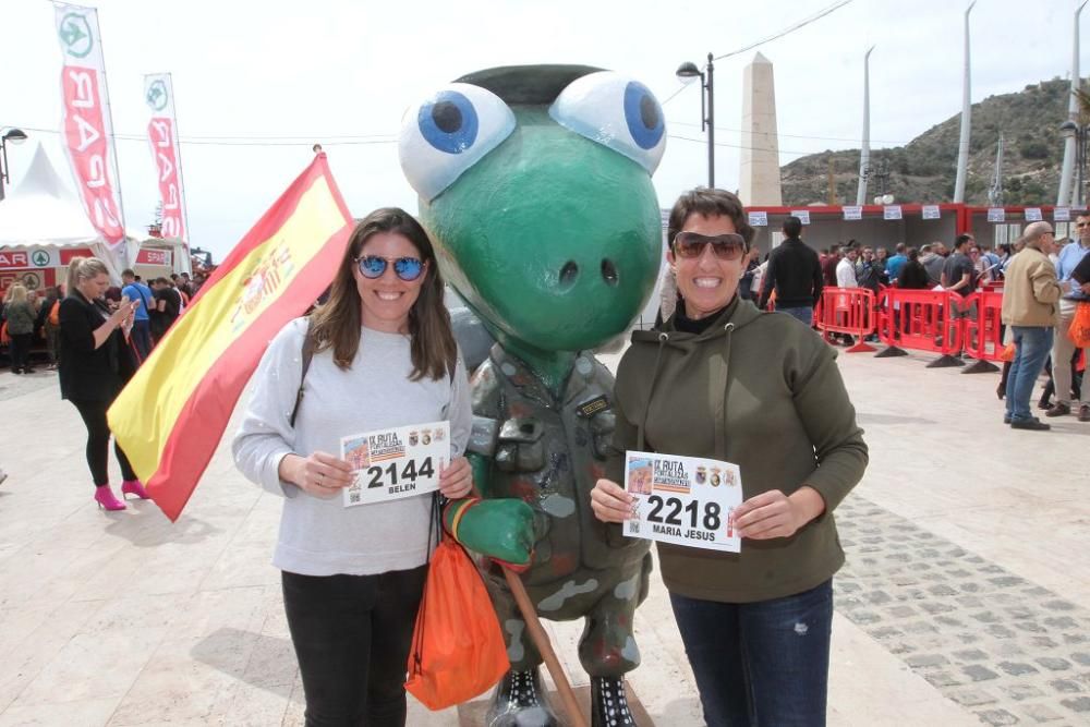 Entrega de dorsales para la Ruta de las Fortalezas de Cartagena