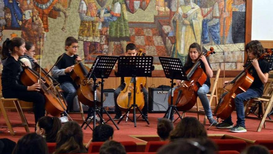 Concierto de los alumnos de la Escuela Duquesa Pimentel