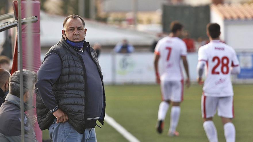 Oriol Alsina, en un partit d’aquesta temporada al Municipal.  | ANIOL RESCLOSA