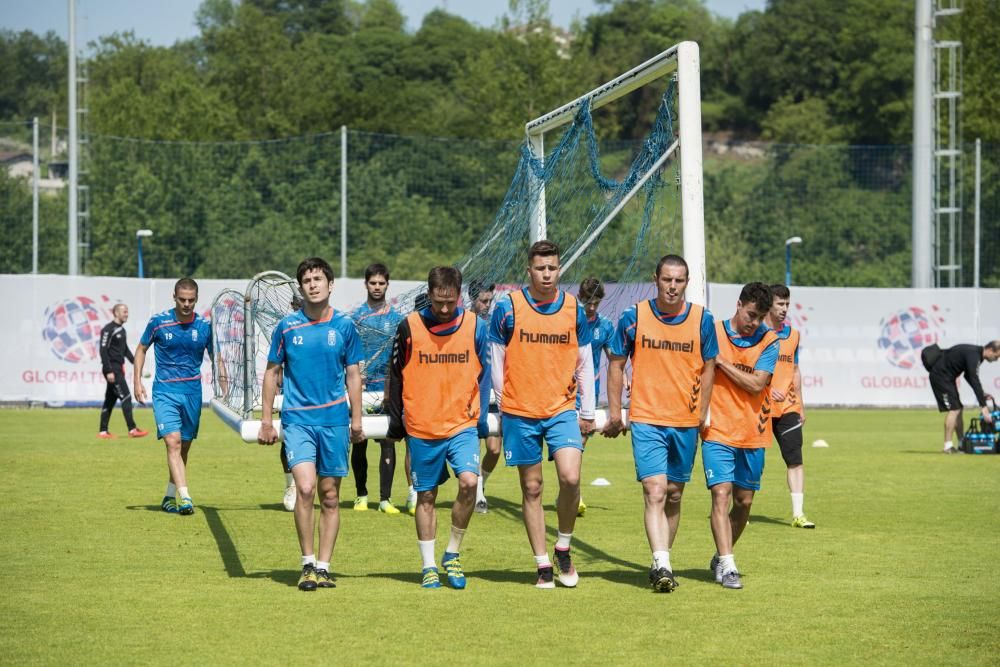 Entrenamiento del Real Oviedo