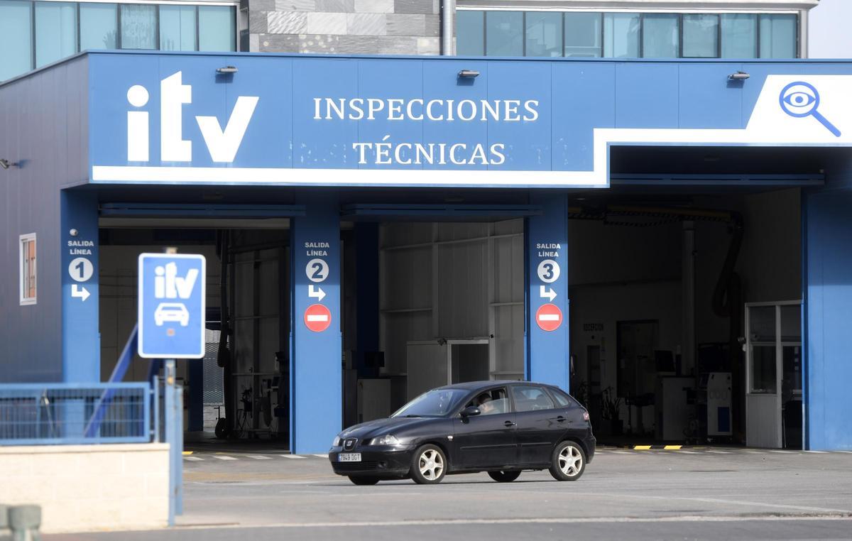 Imagen de archivo de una ITV de Murcia.