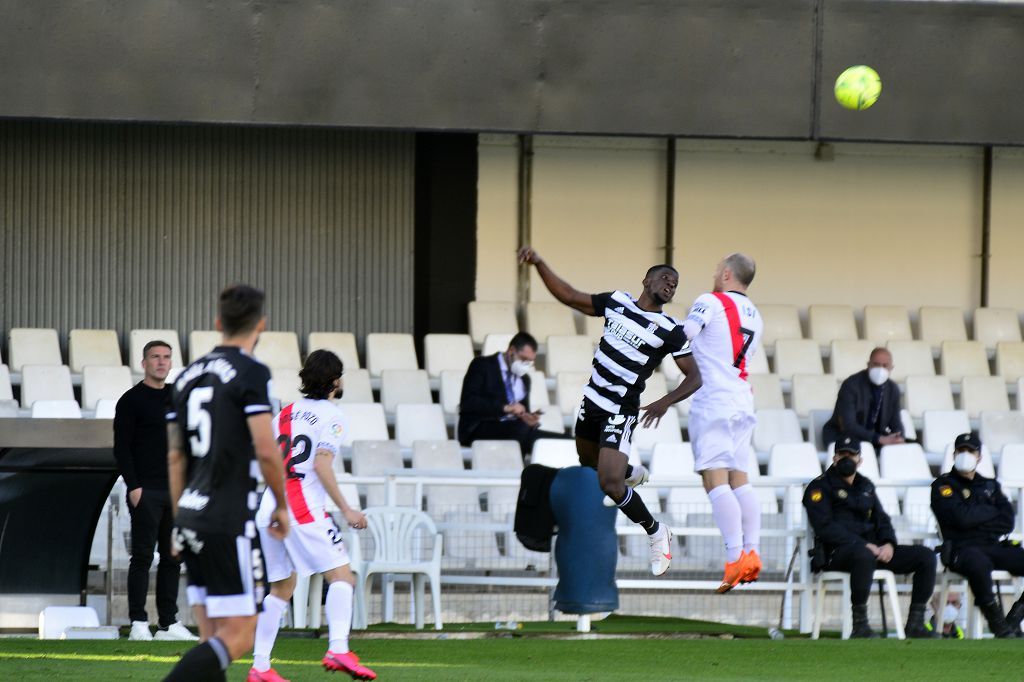 El Cartagena planta cara al Rayo Vallecano