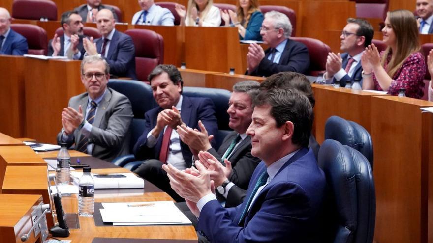 PP y Vox imponen su mayoría para aprobar &quot;los mejores&quot; presupuestos para Castilla y León