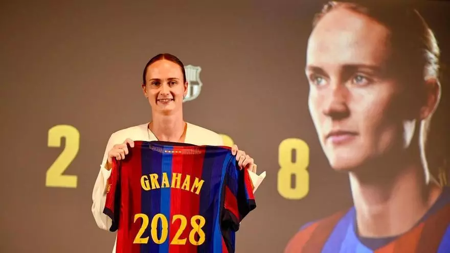 Graham Hansen firma su renovación con el Barça hasta junio de 2028