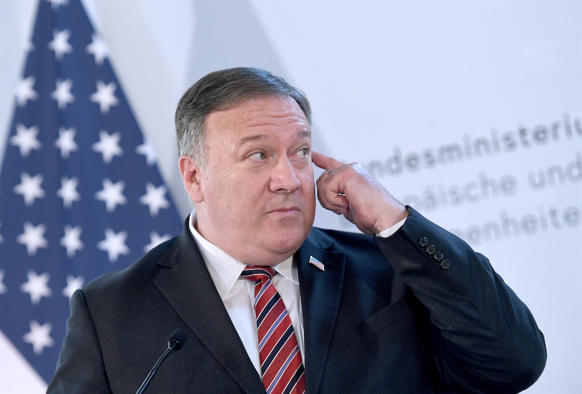 El secretario de Estado de EEUU, Mike Pompeo.