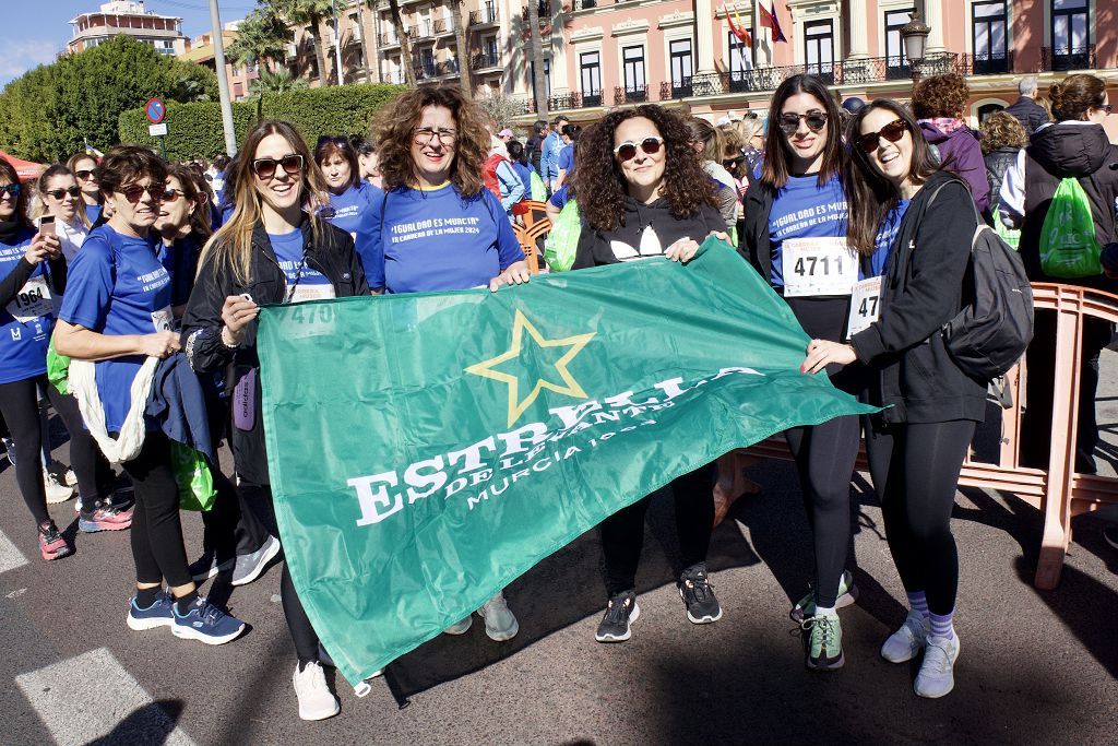 Las imágenes de la llegada a meta de la Carrera de la Mujer de Murcia 2024