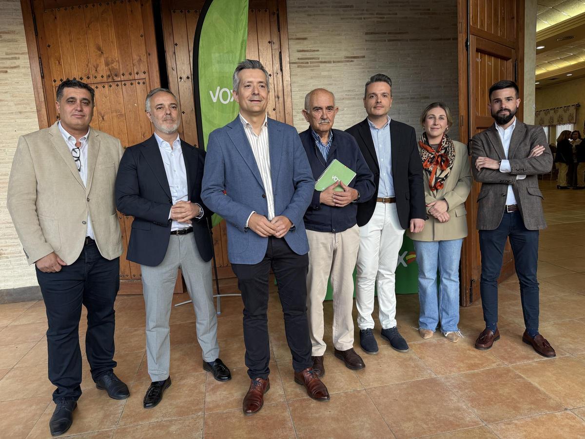 Presentación del Comité Ejecutivo de Vox de la Región de Murcia, en Caravaca