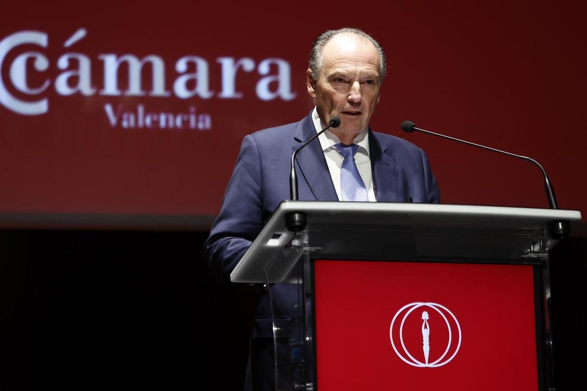 El presidente de Cámara Valencia, José Vicente Morata.