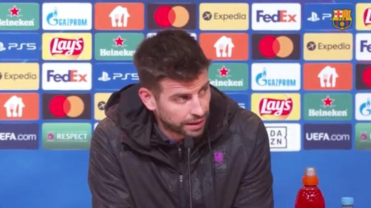 Piqué: "Saldremos a intentar ganar con nuestro fútbol"