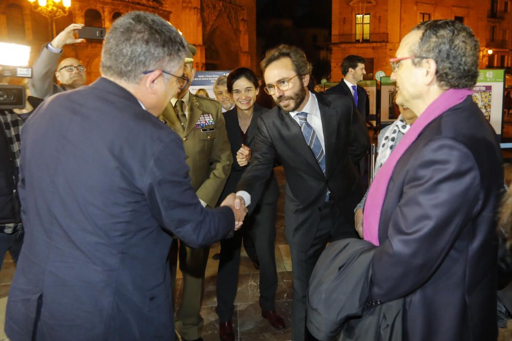 Inauguración de la exposición 'España y Prensa Ibérica: 40 años de historia democrática'