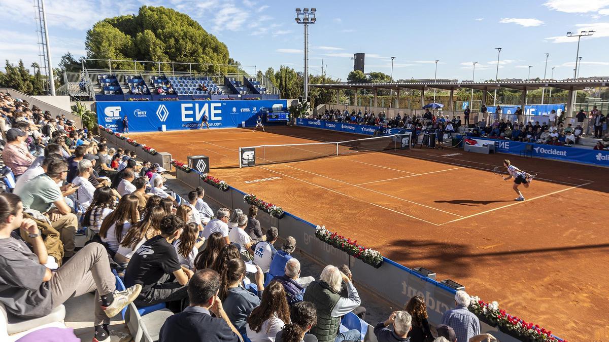 Nueva jornada del Torneo Montemar ATP Challenger Tour 2024 de tenis.