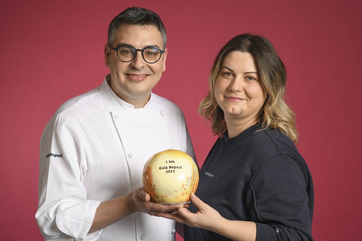 Carlos Fernández y Andrea Mihaiu, de Kàran Bistró.