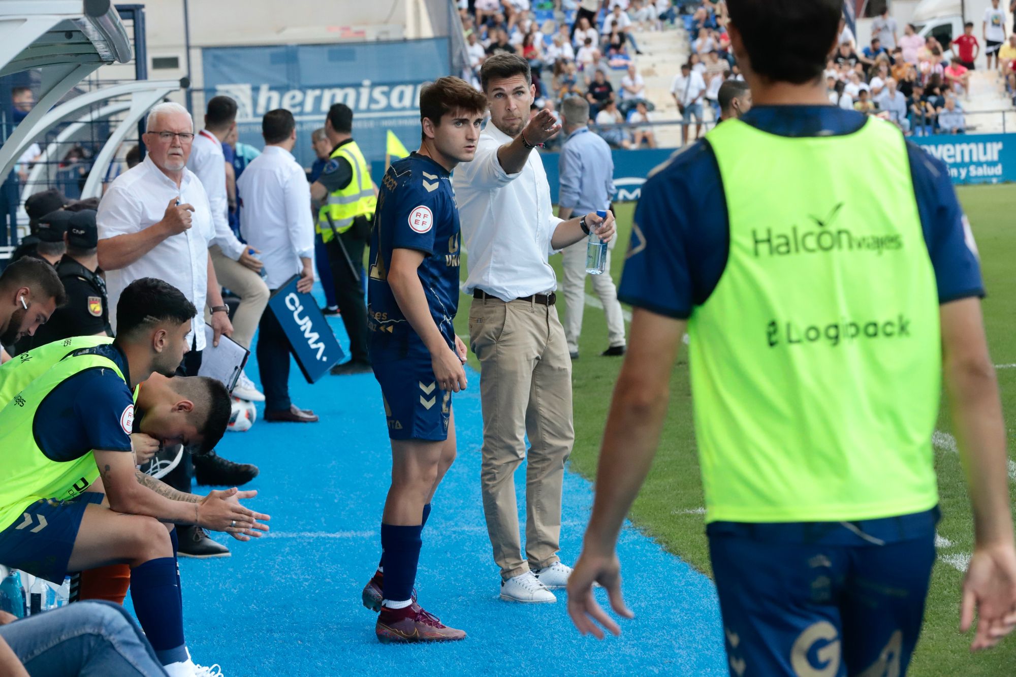 UCAM Murcia-Atlético de Madrid B: Empate en la ida de la final por el ascenso a 1ªRFEF