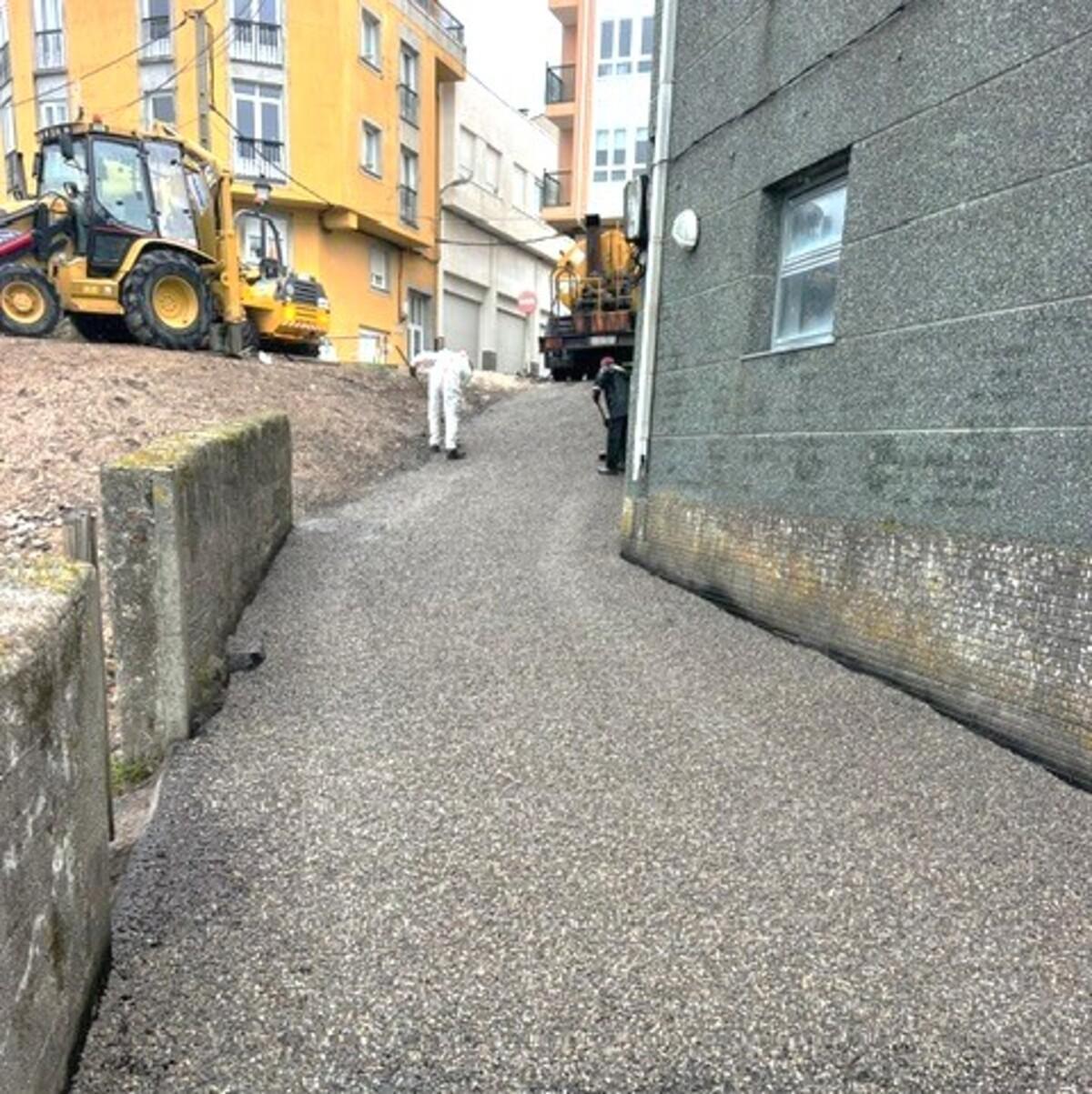Obras de saneamento e depuración na zona sueste da Atalaia