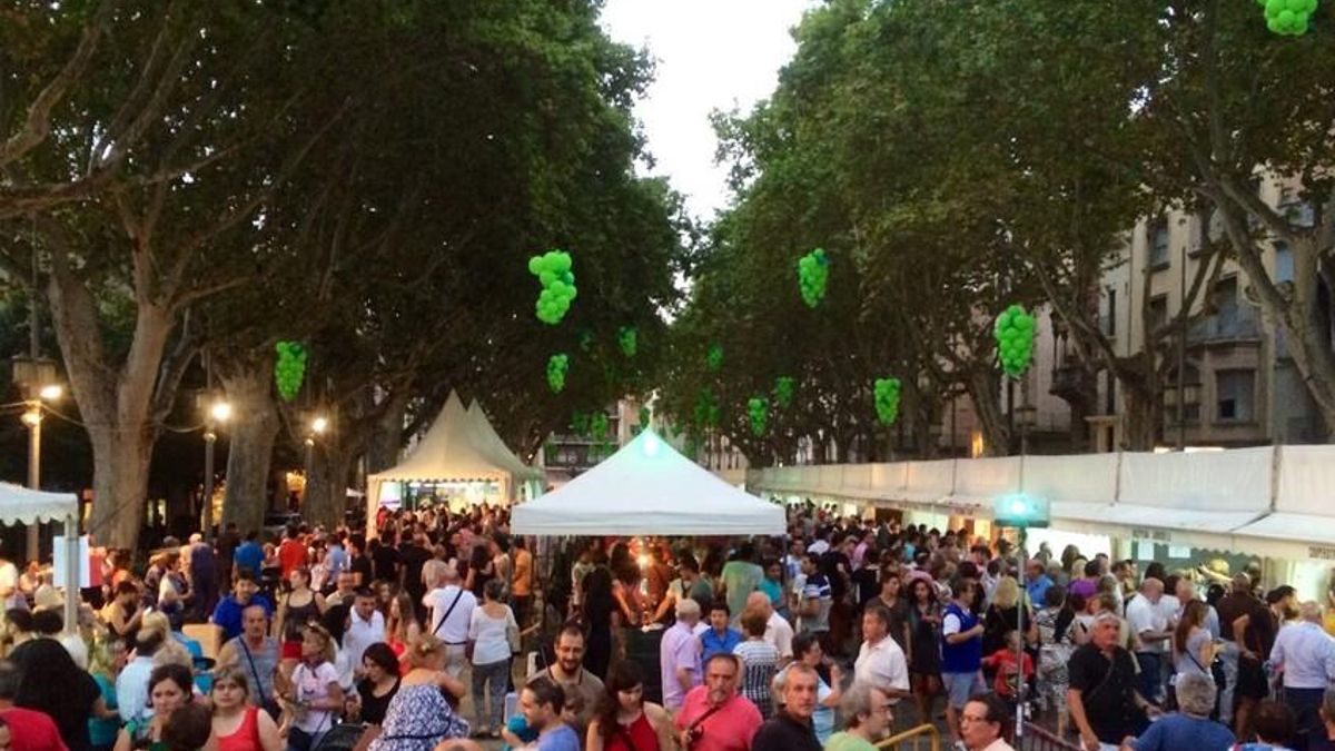 Imatge d'arxiu de la Mostra del Vi de Figueres.