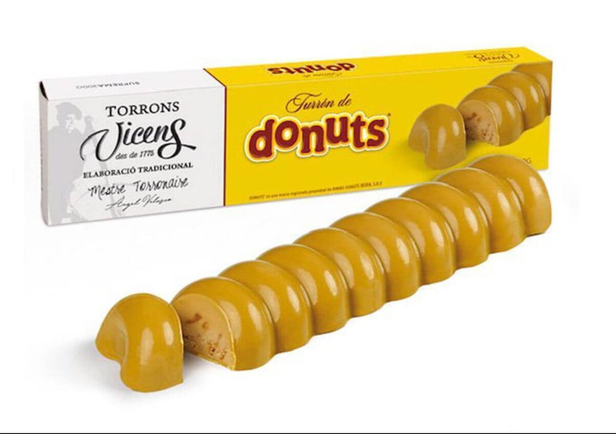 Turrón de Donuts de Torrons Vicens.