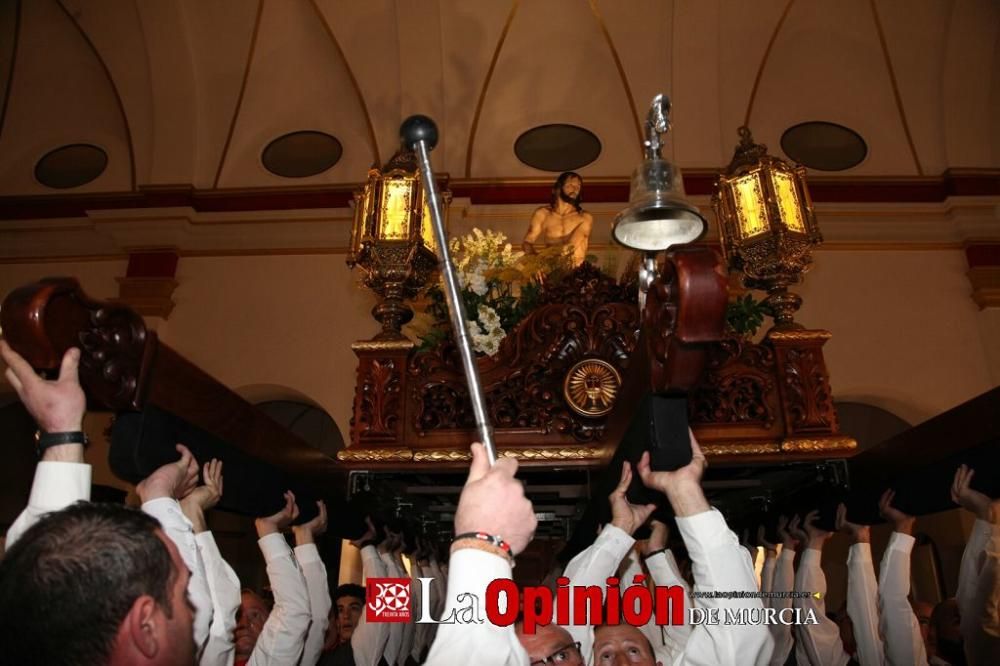 Encuentro en Lorca del Cristo de la Sangre, Señor de la Penitencia y la Virgen de la Soledad