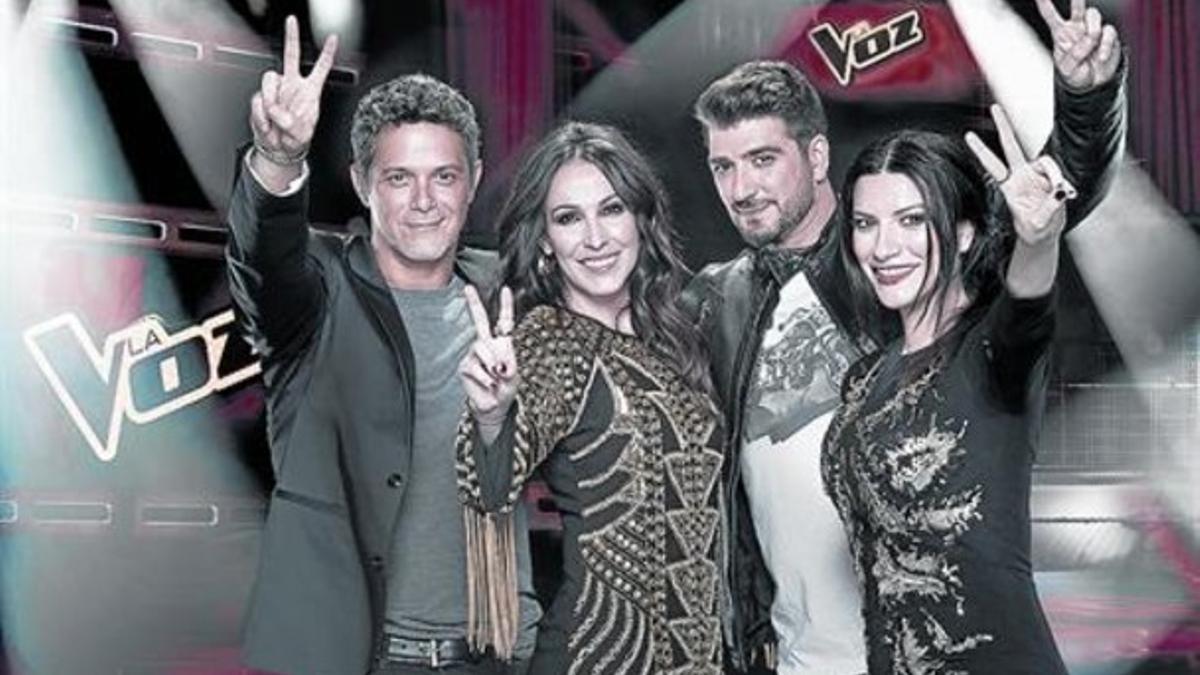 Los 'coach' de 'La voz'