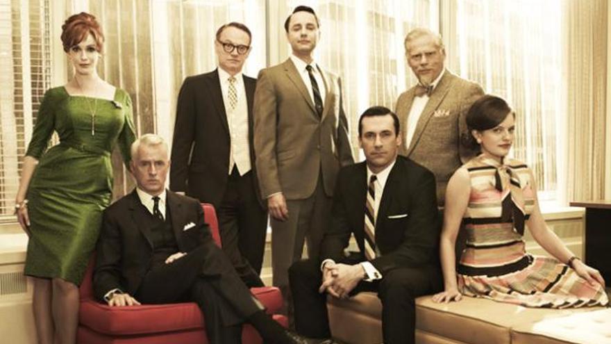 El reparto de Mad Men.