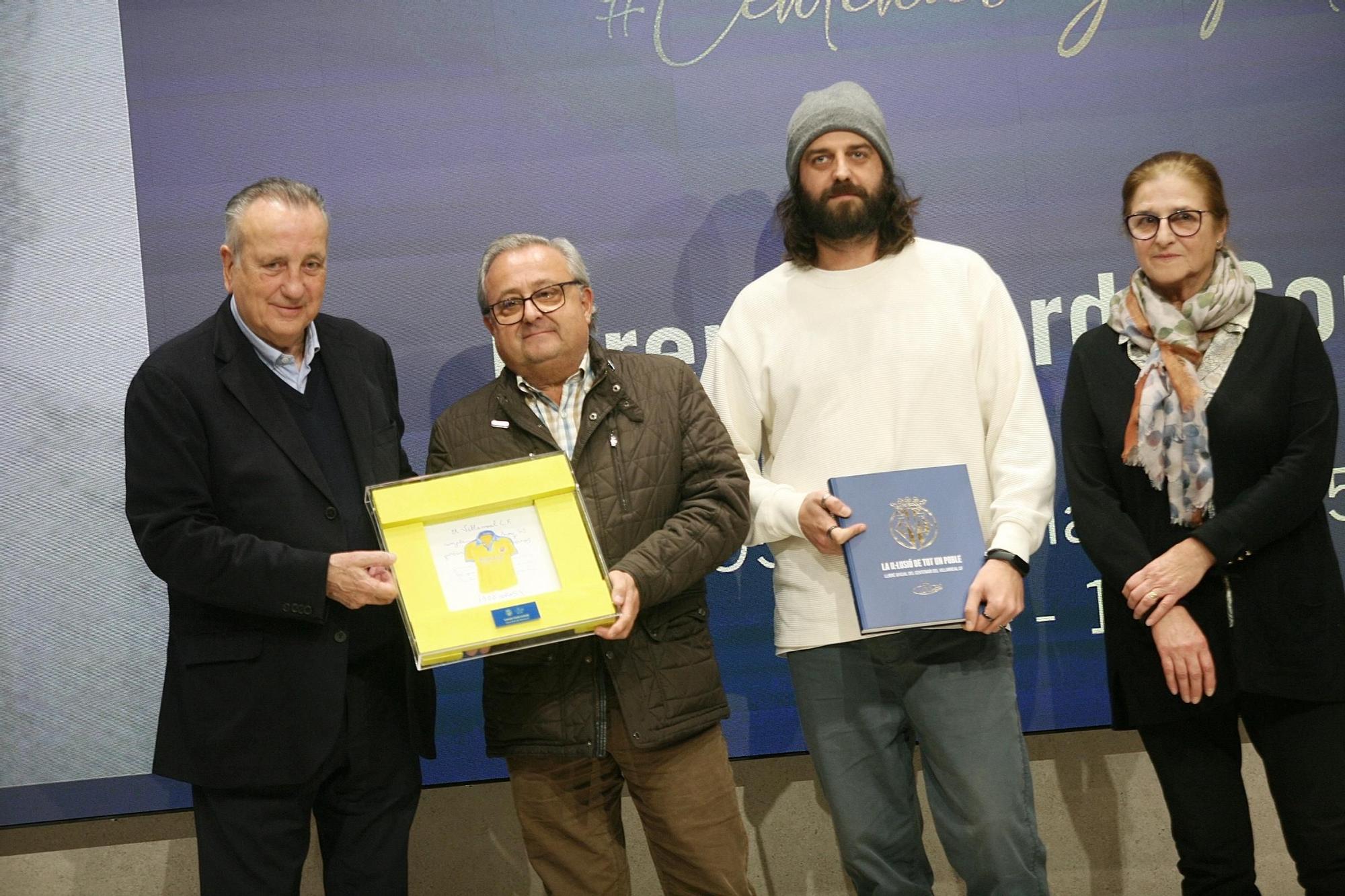 El homenaje a sus presidentes culmina los actos por el centenario del Villarreal