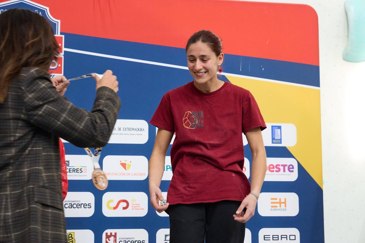 Galería | Instantáneas de la Segunda jornada de la Copa de España de Escalada en Cáceres