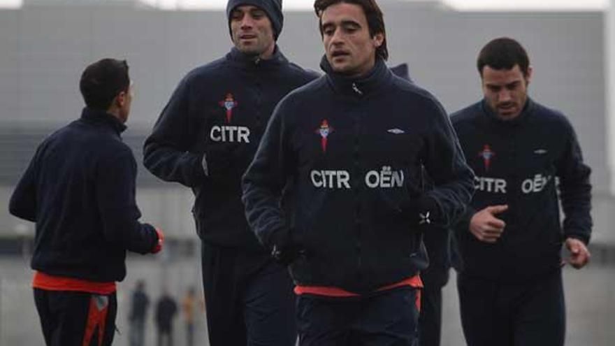 Francisco Noguerol, durante un entrenamiento celebrado en la Ciudad Deportiva de Las Rozas