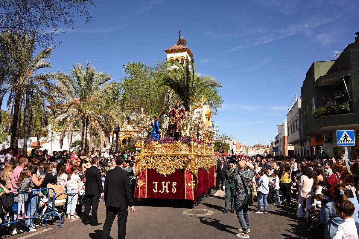 El paso de la Borriquita.