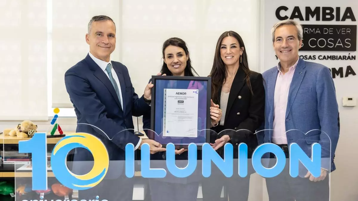 Grupo Ilunion, primera empresa en obtener la certificación Compromiso con la Accesibilidad 360º de AENOR
