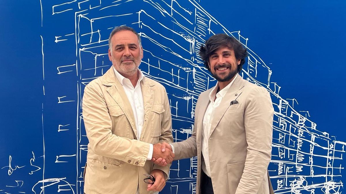 Juan Jose Cercadillo, CEO Hercesa y Cristian G Pastrana fundandor y CEO eVoost