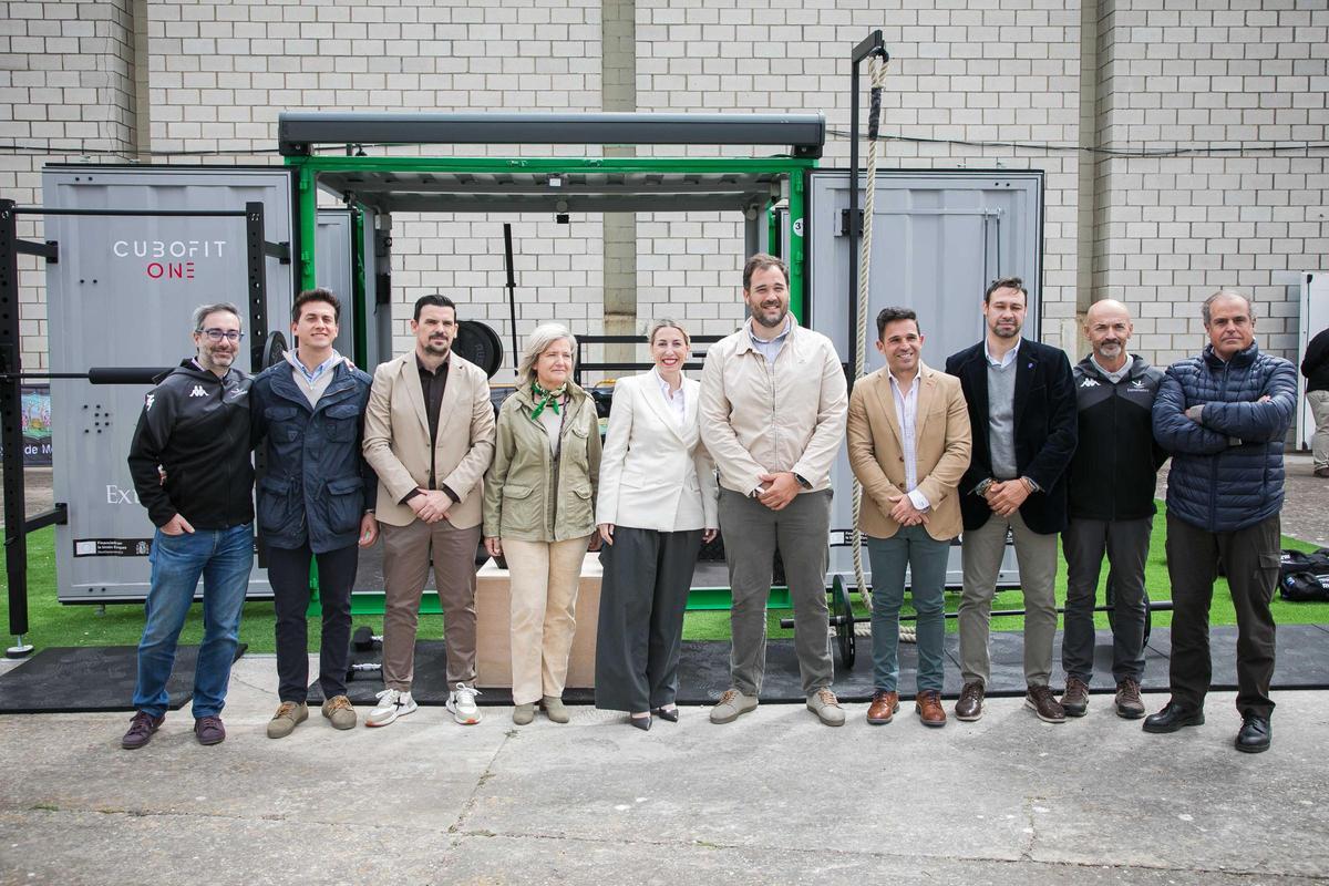 Extremadura estrena gimnasios portátiles en los pueblos: CUBOFit llegará a 30 localidades
