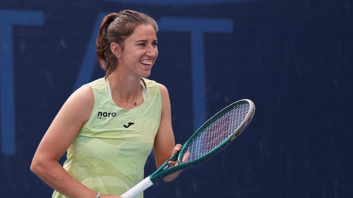 Sara Sorribes vuelve a las pistas siete meses después del anuncio de su retirada temporal.