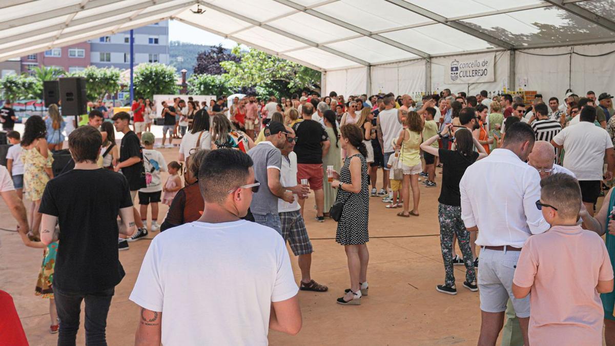 Una edición anterior de las fiestas de Vilaboa