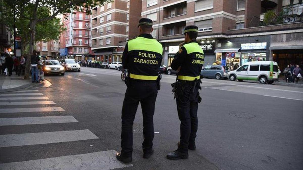 Imagen de archivo de la Policía Local de Zaragoza.